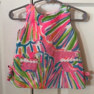 Lilly Pulitzer baby shift dress size 3–6 months